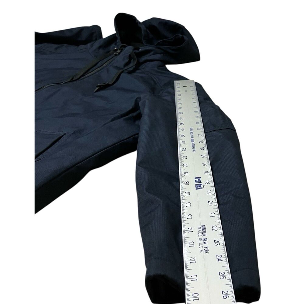 Calvin Klein Jacket Mens L Navy Hooded Full Zip Insulated Lightweight Casual - Picture 11 of 16